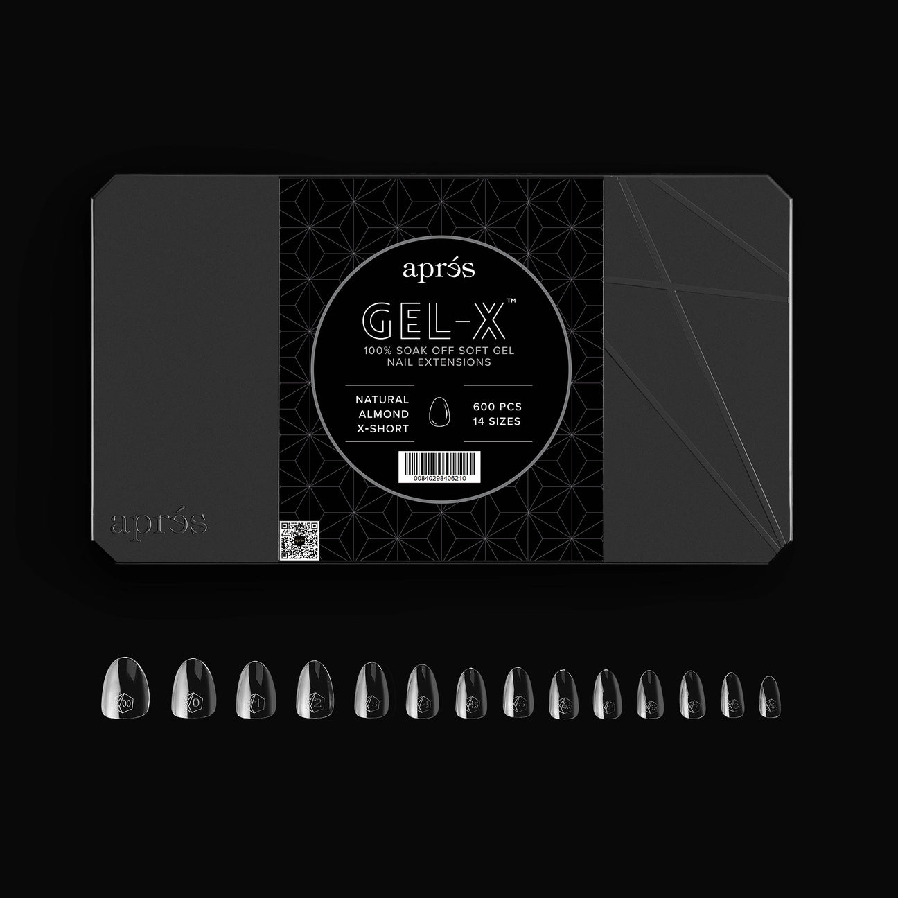 Gel-X Natural Almond Long Box of Tips 2.0 (600pcs)