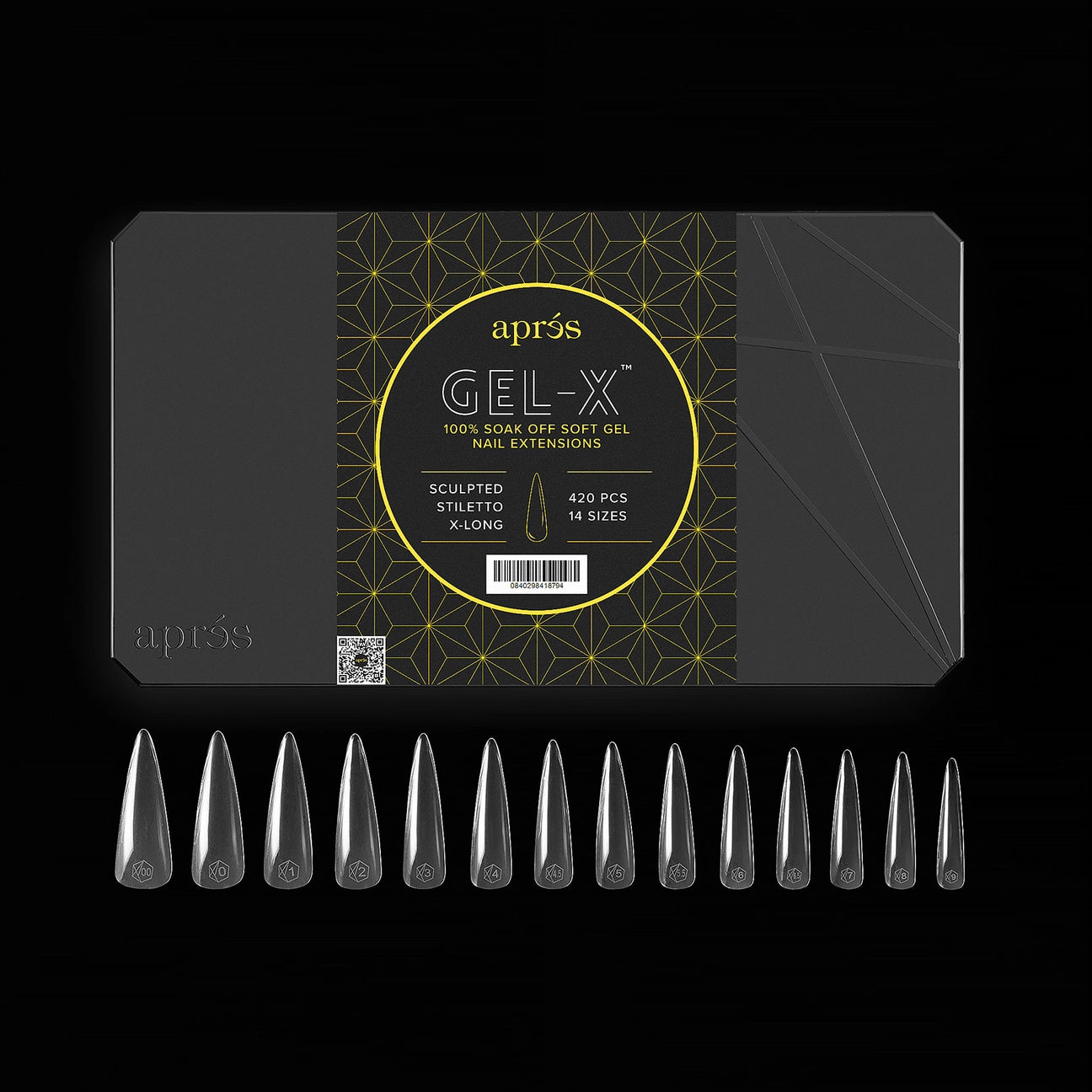 Gel-X Sculpted Coffin Long Box of Tips 2.0 (600pcs)