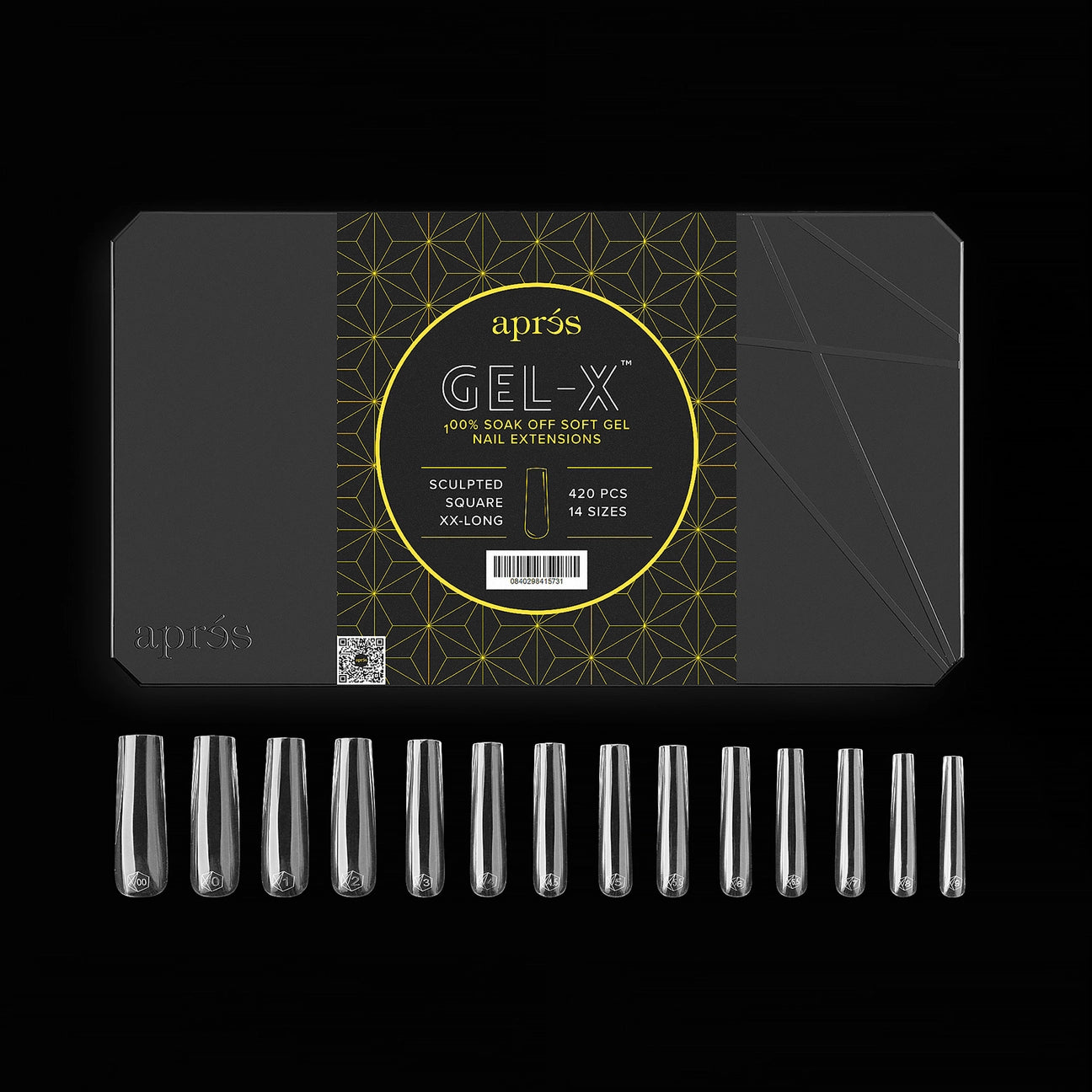 Gel-X Sculpted Coffin Long Box of Tips 2.0 (600pcs)