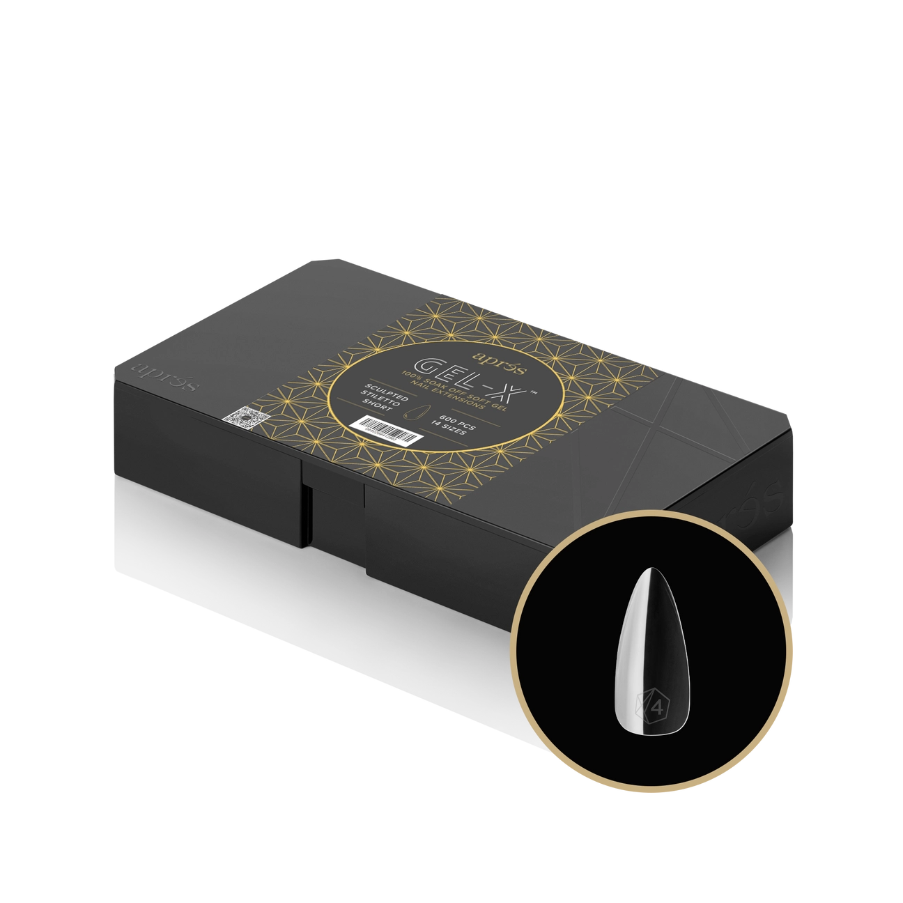 Gel-X Sculpted Coffin Long Box of Tips 2.0 (600pcs)