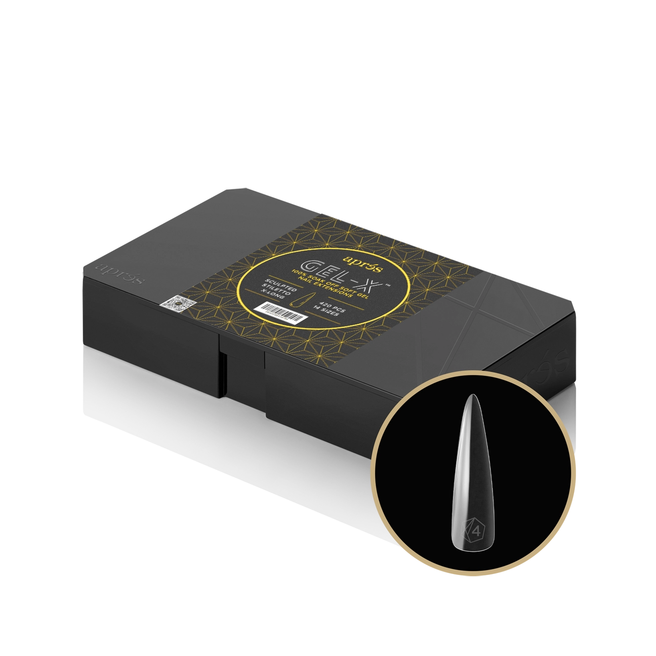 Gel-X Sculpted Coffin Long Box of Tips 2.0 (600pcs)