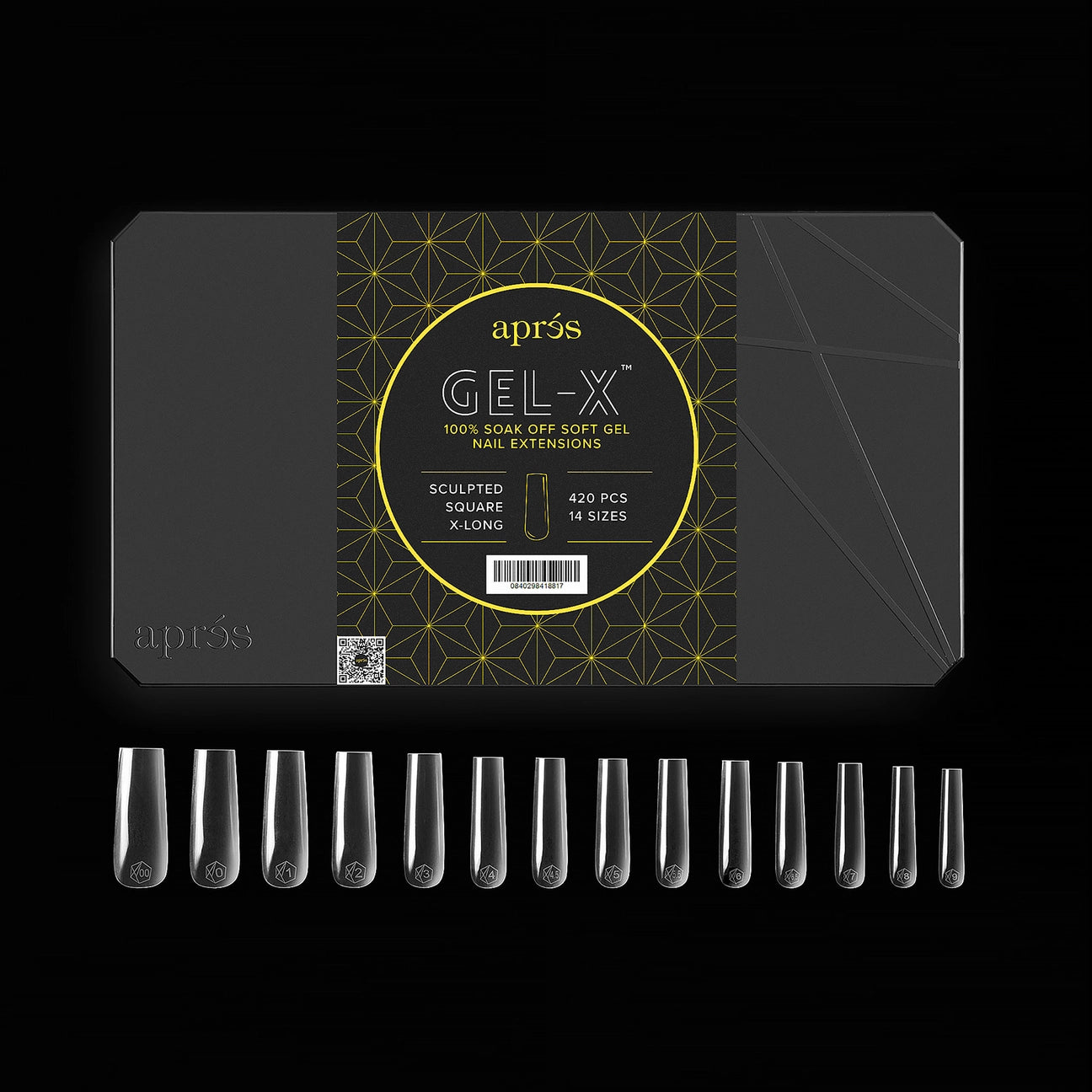 Gel-X Sculpted Coffin Long Box of Tips 2.0 (600pcs)