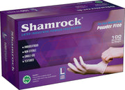 Shamrock Natural Latex White Gloves S Size