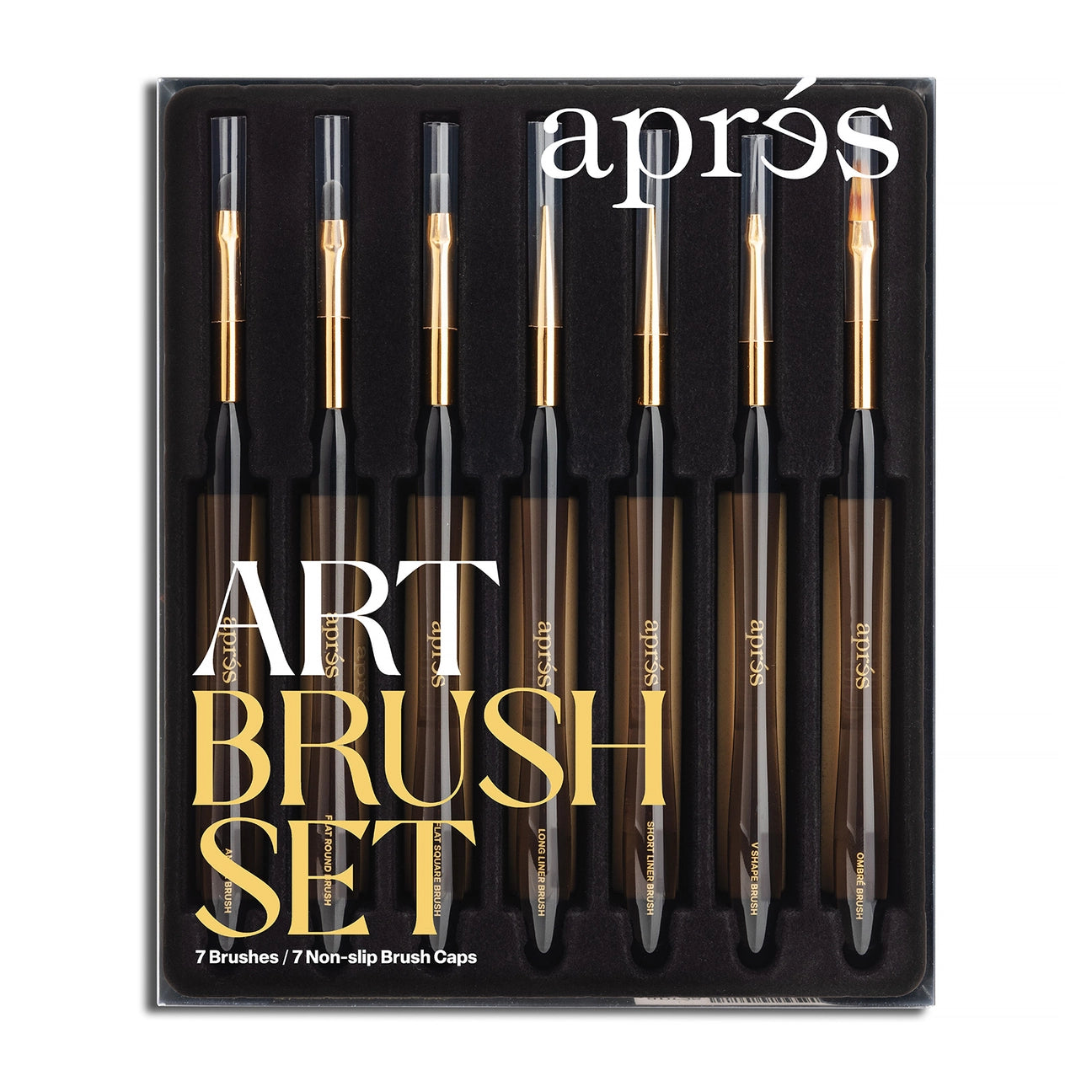 Aprés Art Brush Set - 7pcs