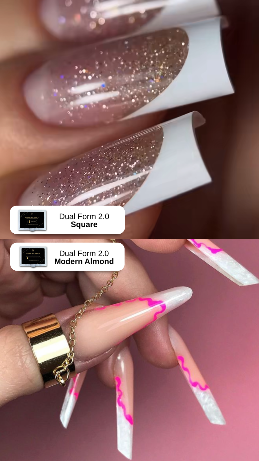 F.O.X Decking Nail form 2.0 Modern Almond (120 pcs)