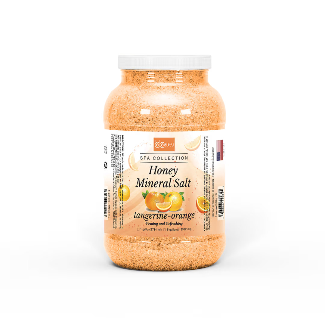 Tangerine Orange Honey Mineral Salt 1 gal