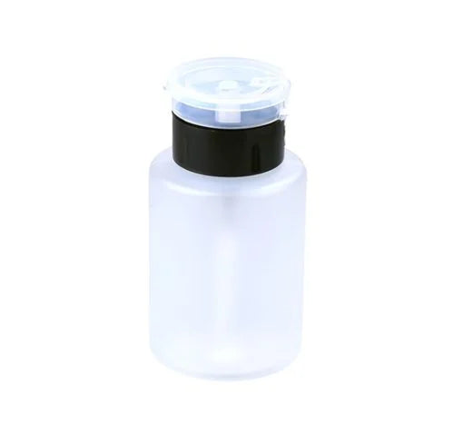 Empty Push Down Bottle for Alcohol/Acetone 2oz