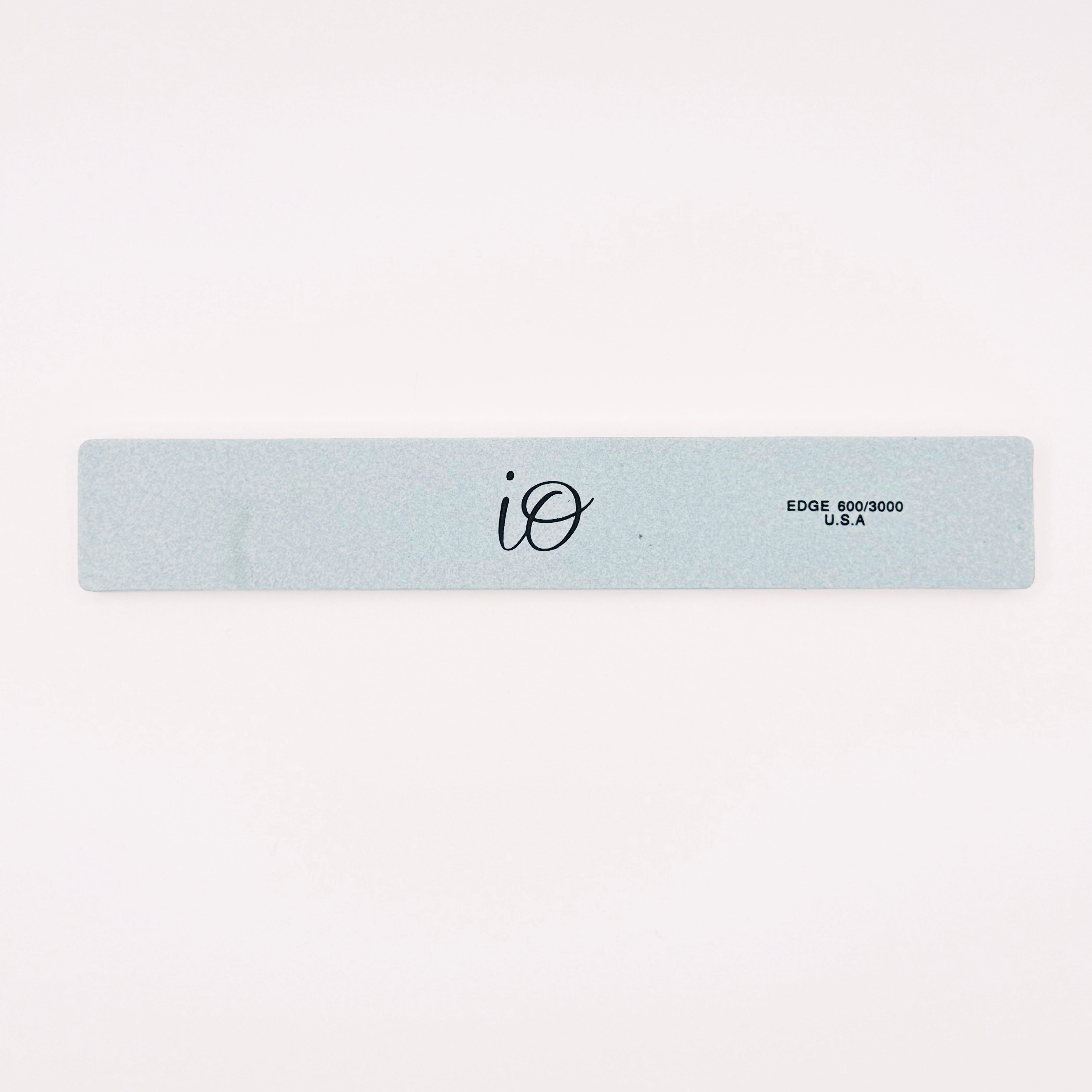 iO Nail Buffer 600/3000 Grit – Washable & Disinfectable Polishing Block File