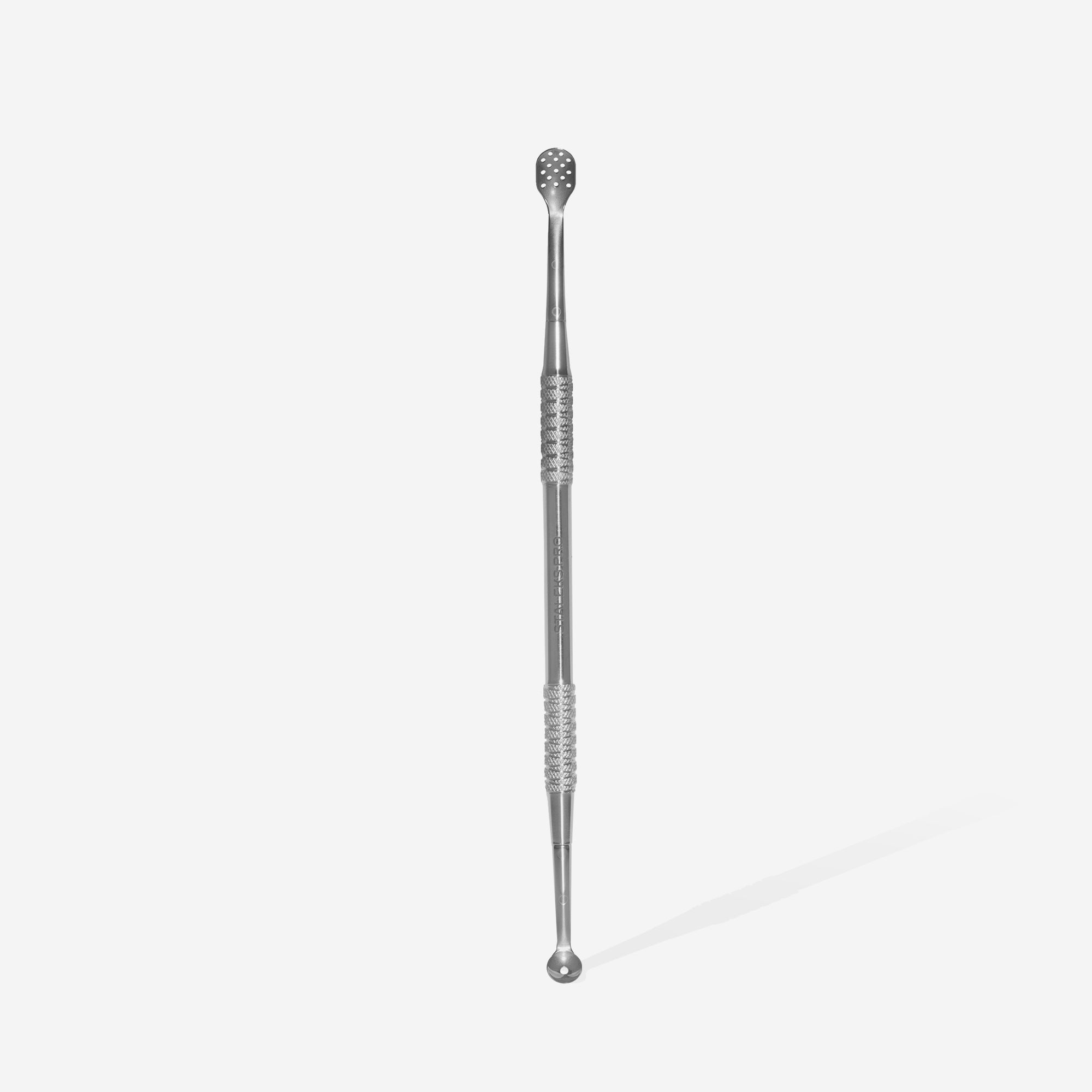 Staleks Cosmetology double-ended spoon EXPERT 20 TYPE 1 (Uno and oval with 15 holes)