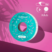 Staleks Disposable Adhesive white abrasive tape EXPERT 100 grit for the plastic case