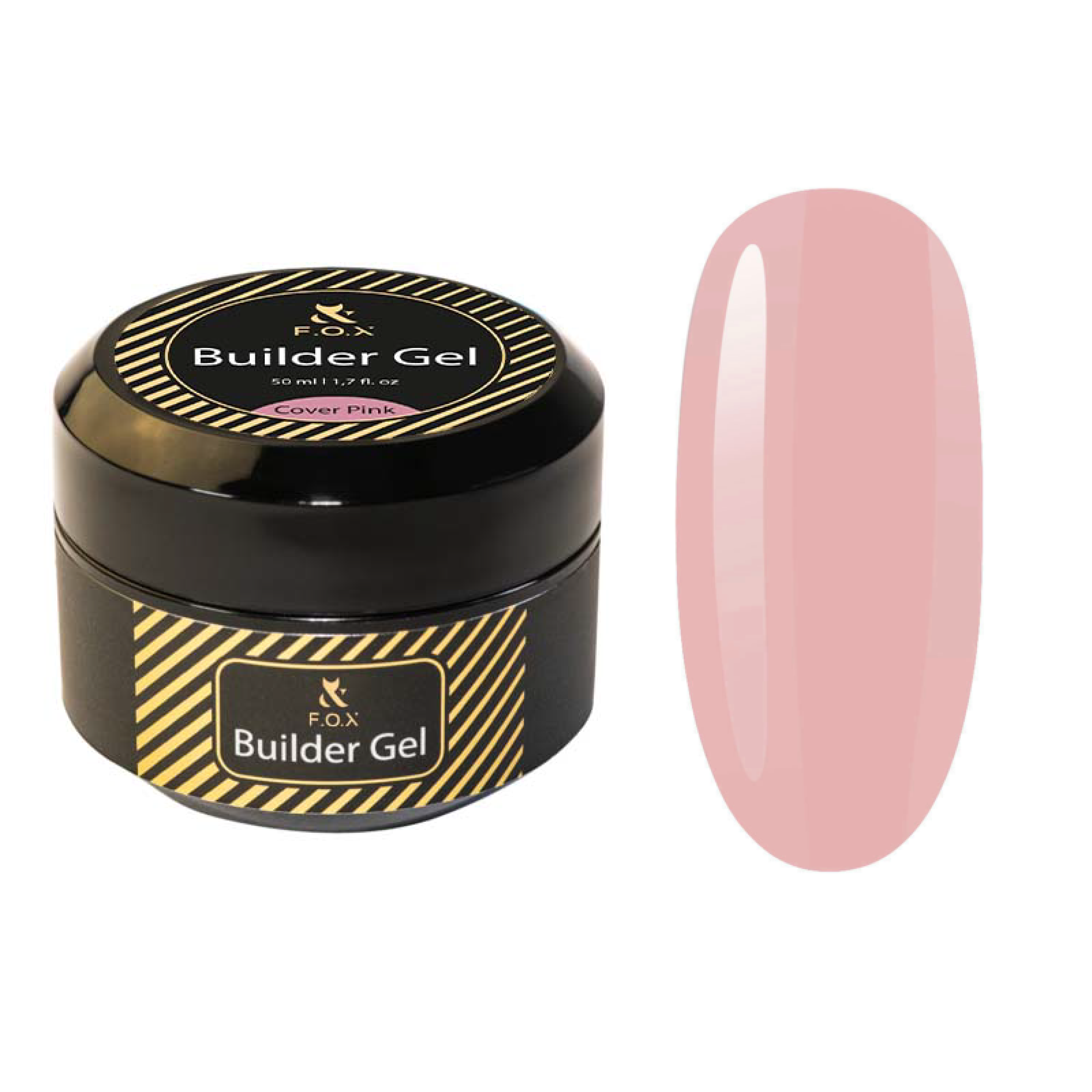 F.O.X Builder Gel Cover Pink, 50 ml