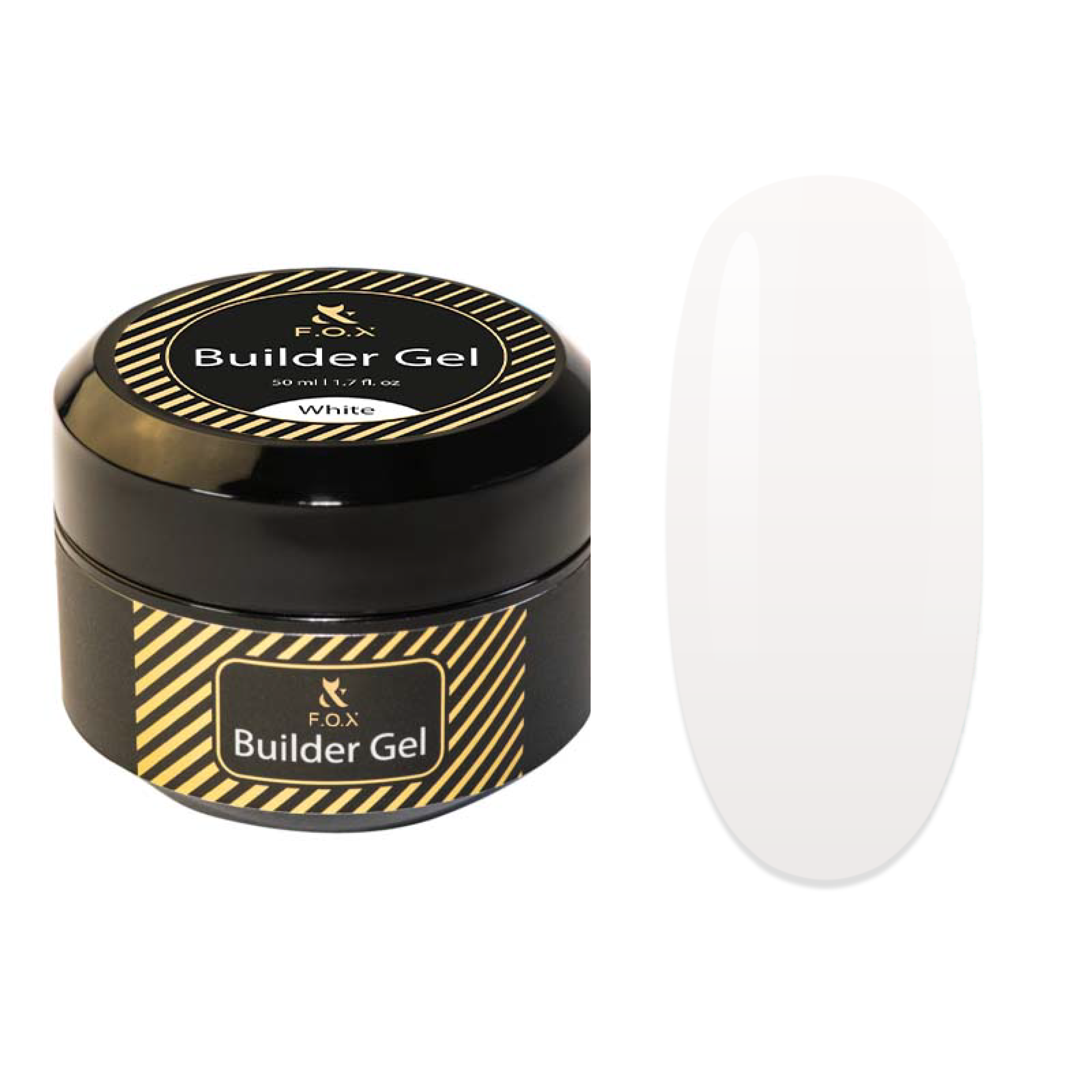 F.O.X Builder Gel Cover White, 50 ml