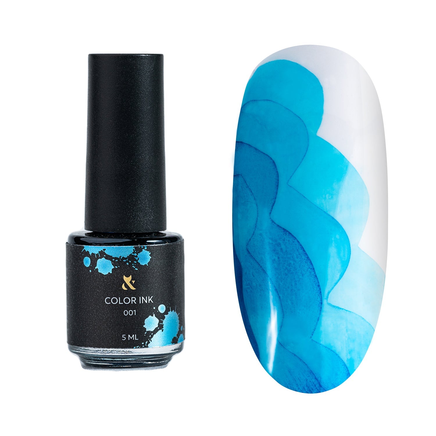 F.O.X Color Ink Blue 001, 5 ml