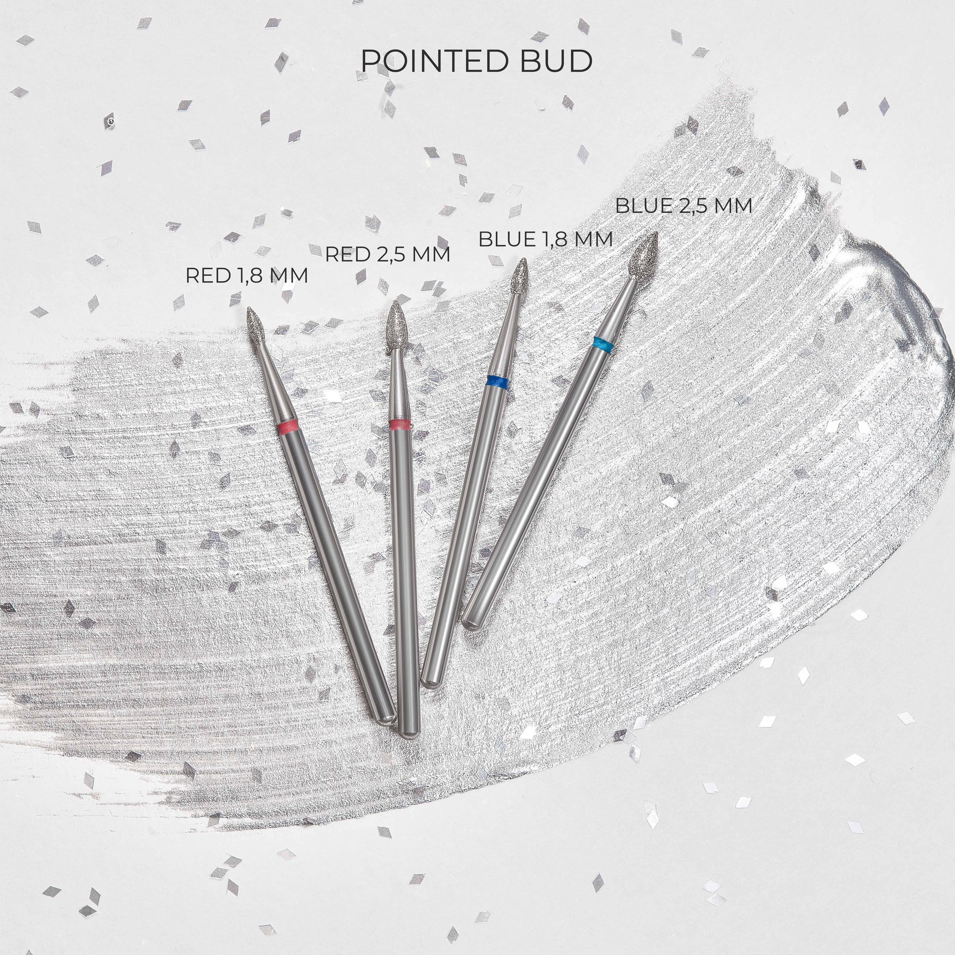 Staleks Diamond nail drill bit "bud" - F.O.X Nails USA