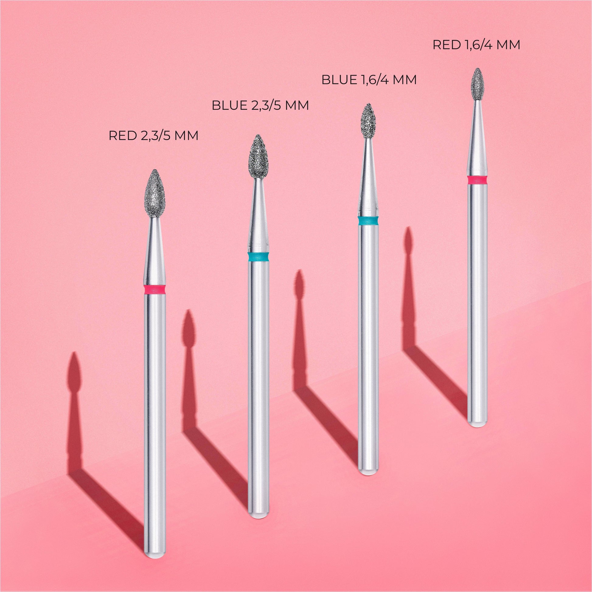 Staleks Diamond nail drill bit "drop" - F.O.X Nails USA