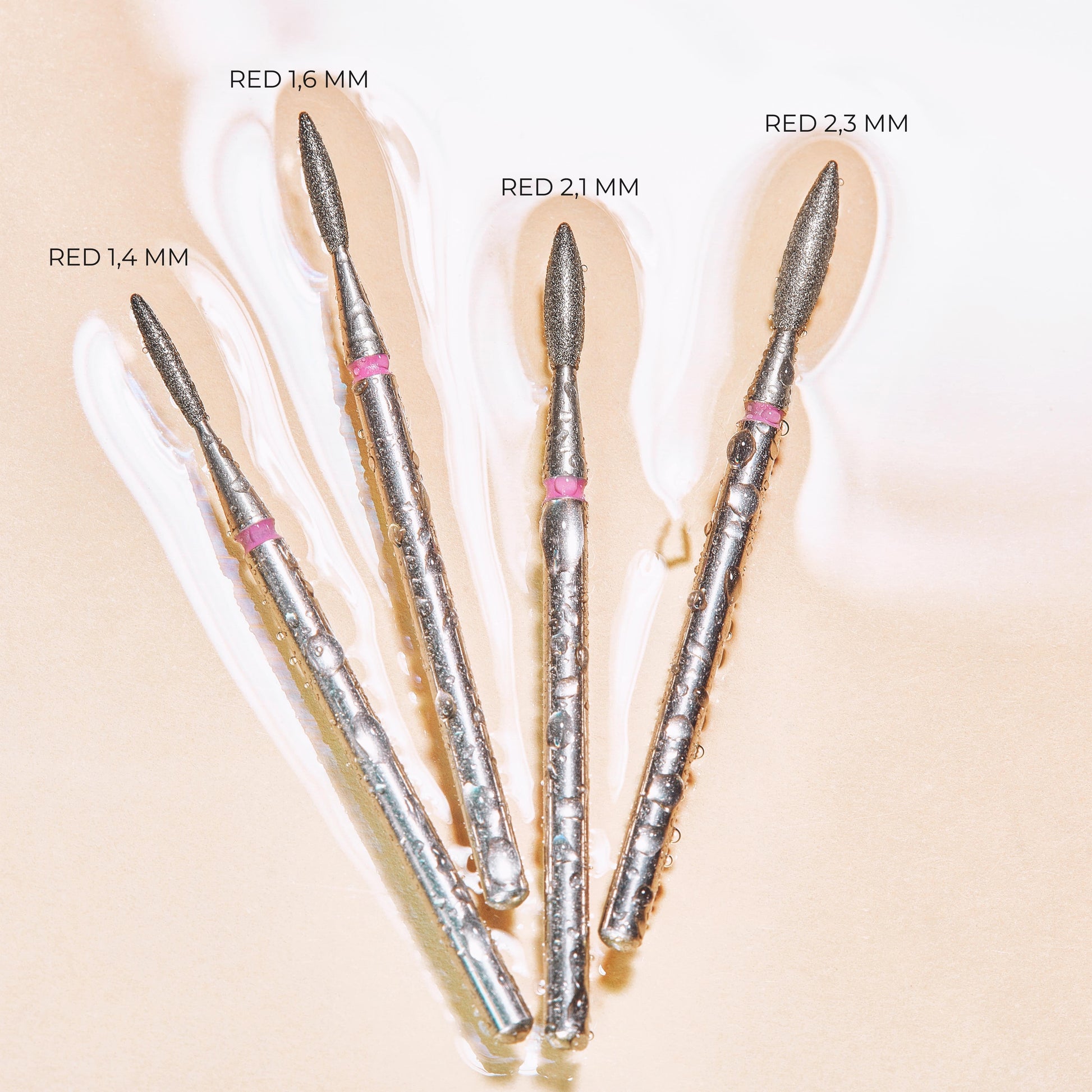 Staleks Diamond nail drill bit "flame" - F.O.X Nails USA