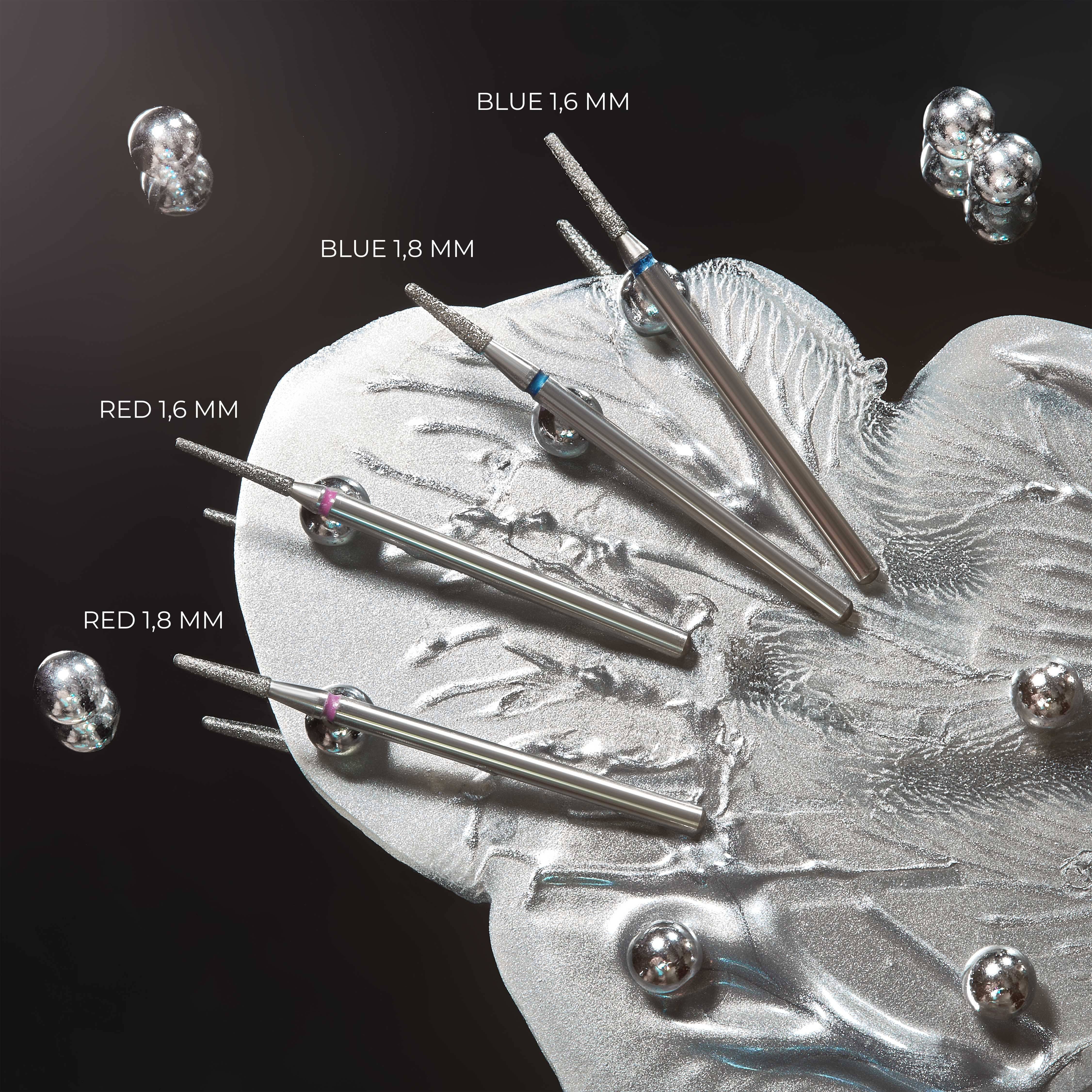 Staleks Diamond nail drill bit "frustum" - F.O.X Nails USA