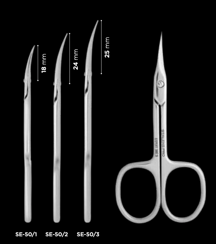 Staleks Professional cuticle scissors EXPERT 50 TYPE 2 - F.O.X Nails USA