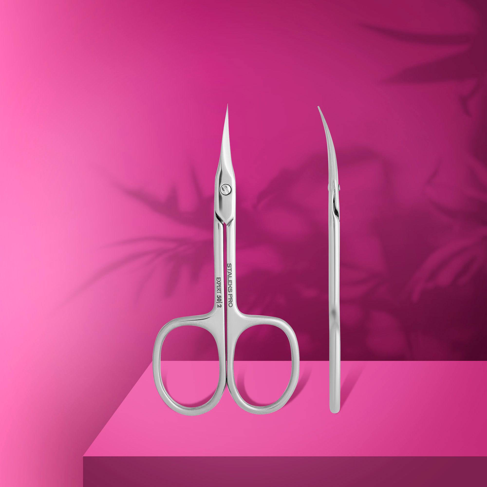 Staleks Professional cuticle scissors EXPERT 50 TYPE 2 - F.O.X Nails USA