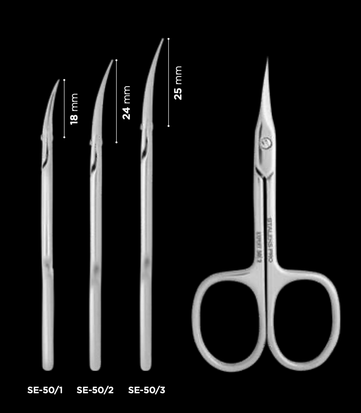 Staleks Professional cuticle scissors EXPERT 50 TYPE 3 - F.O.X Nails USA