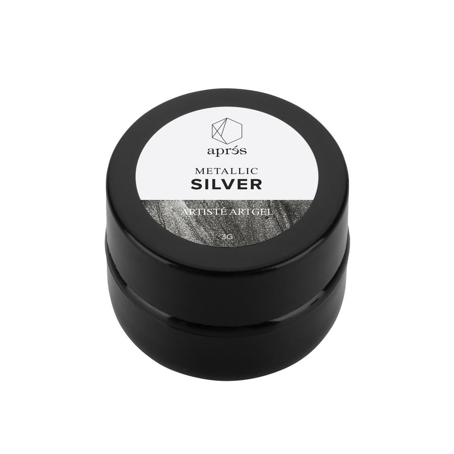 Artiste Gel – Metallic Silver Aprés