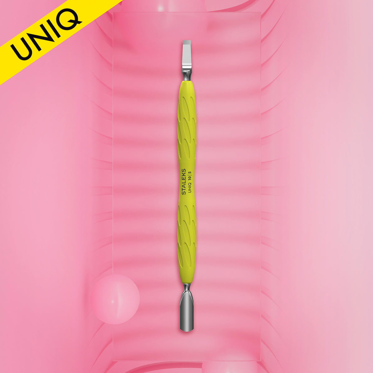 STALEKS UNIQ 10 TYPE 5 Gummy Rounded narrow pusher and straight blade