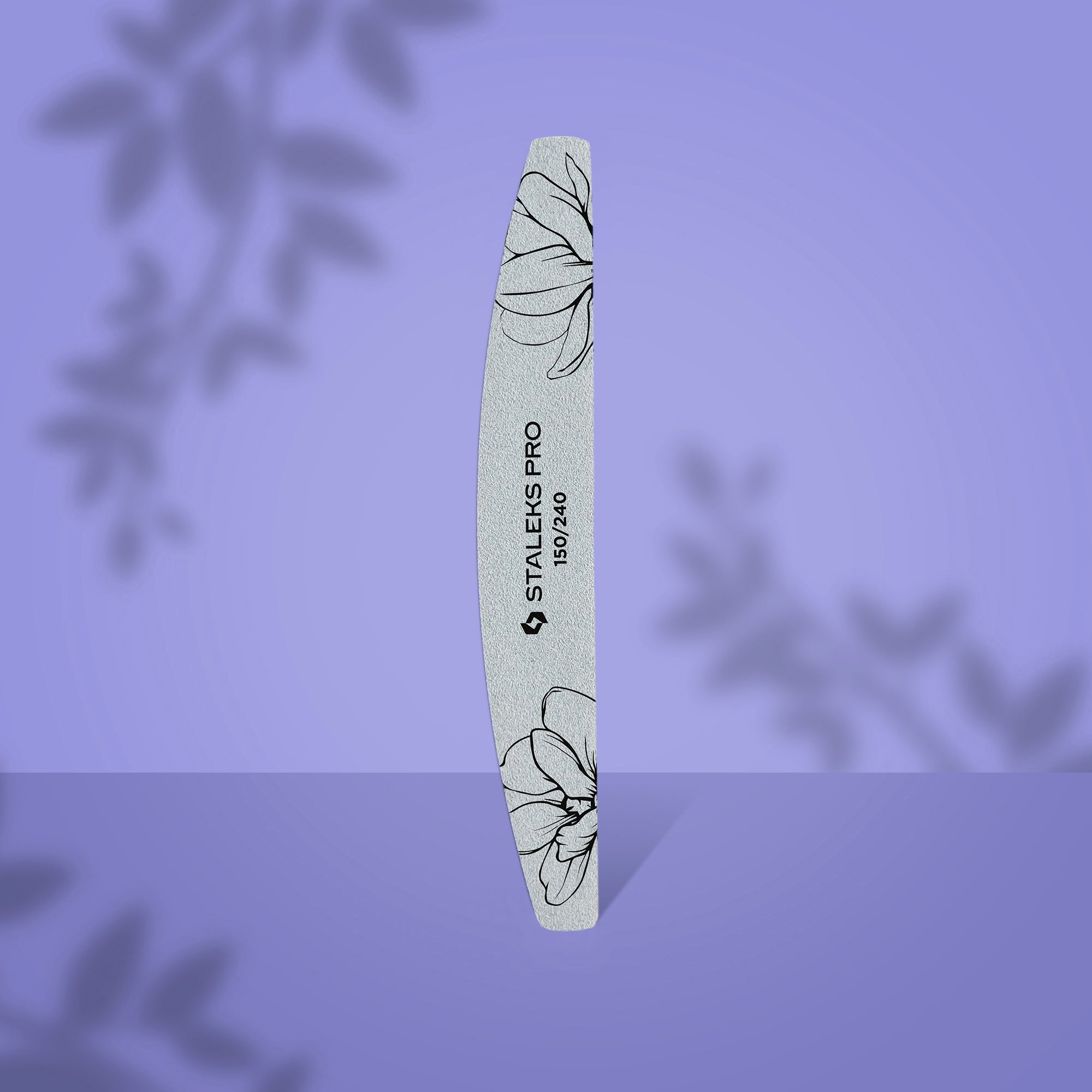 Straight mineral nail file EXPERT 40 150/240 grit (25 pcs)