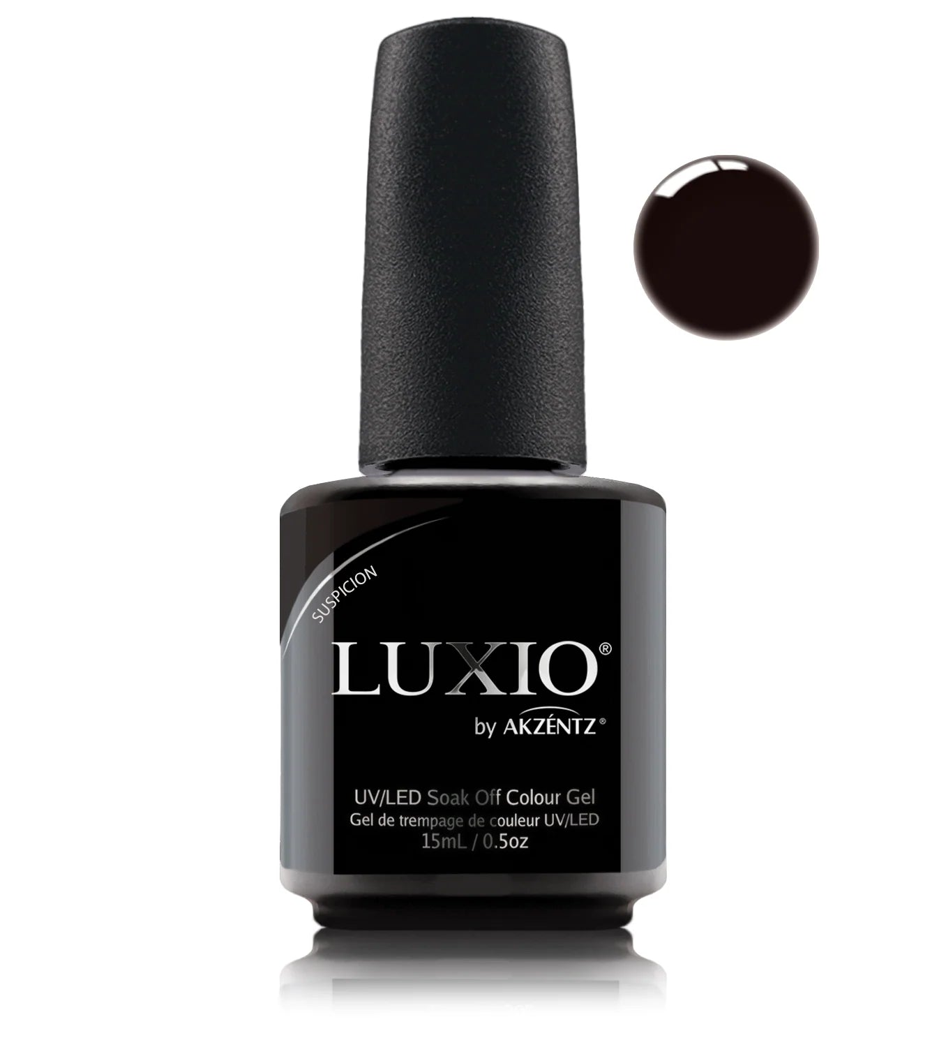 Luxio Suspicion – TPO-Free UV/LED Soak-Off Colour Gel (15 ml)
