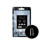 Apres Gel-X® Natural Round Short Refill Bag – Size 8 (50 pcs)