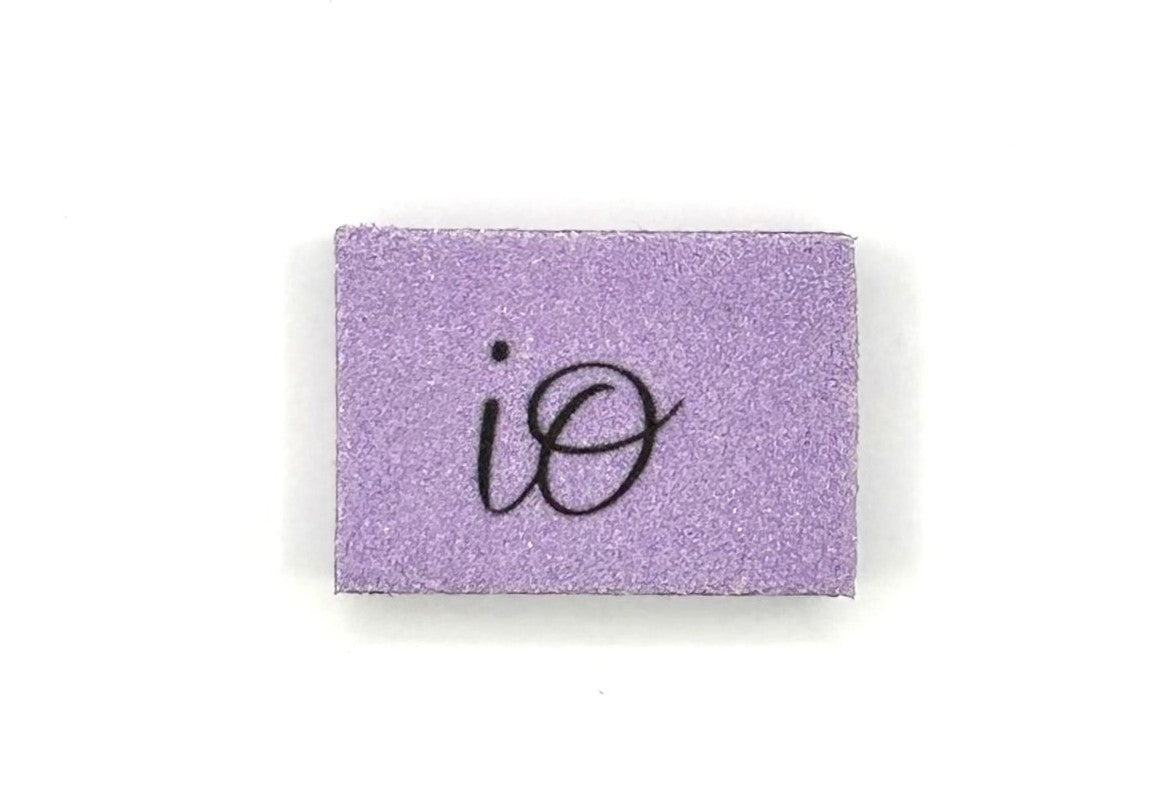 iO Mini Nail Buffer Block – Purple – Professional Compact Buffer