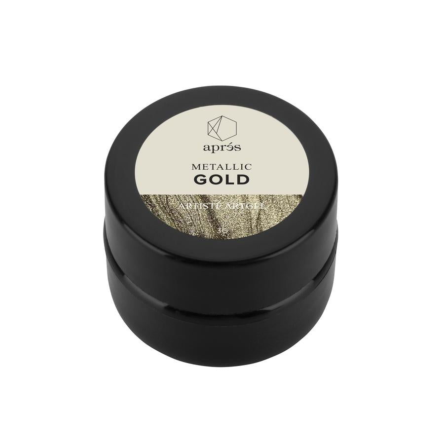 Artiste Gel – Metallic Gold Aprés