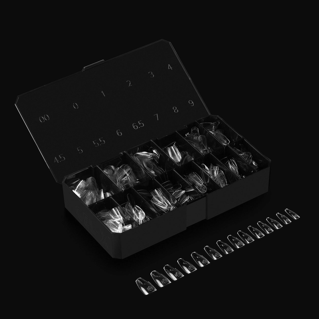 Gel-X Natural Coffin Medium Box of Tips 2.0 (600pcs)