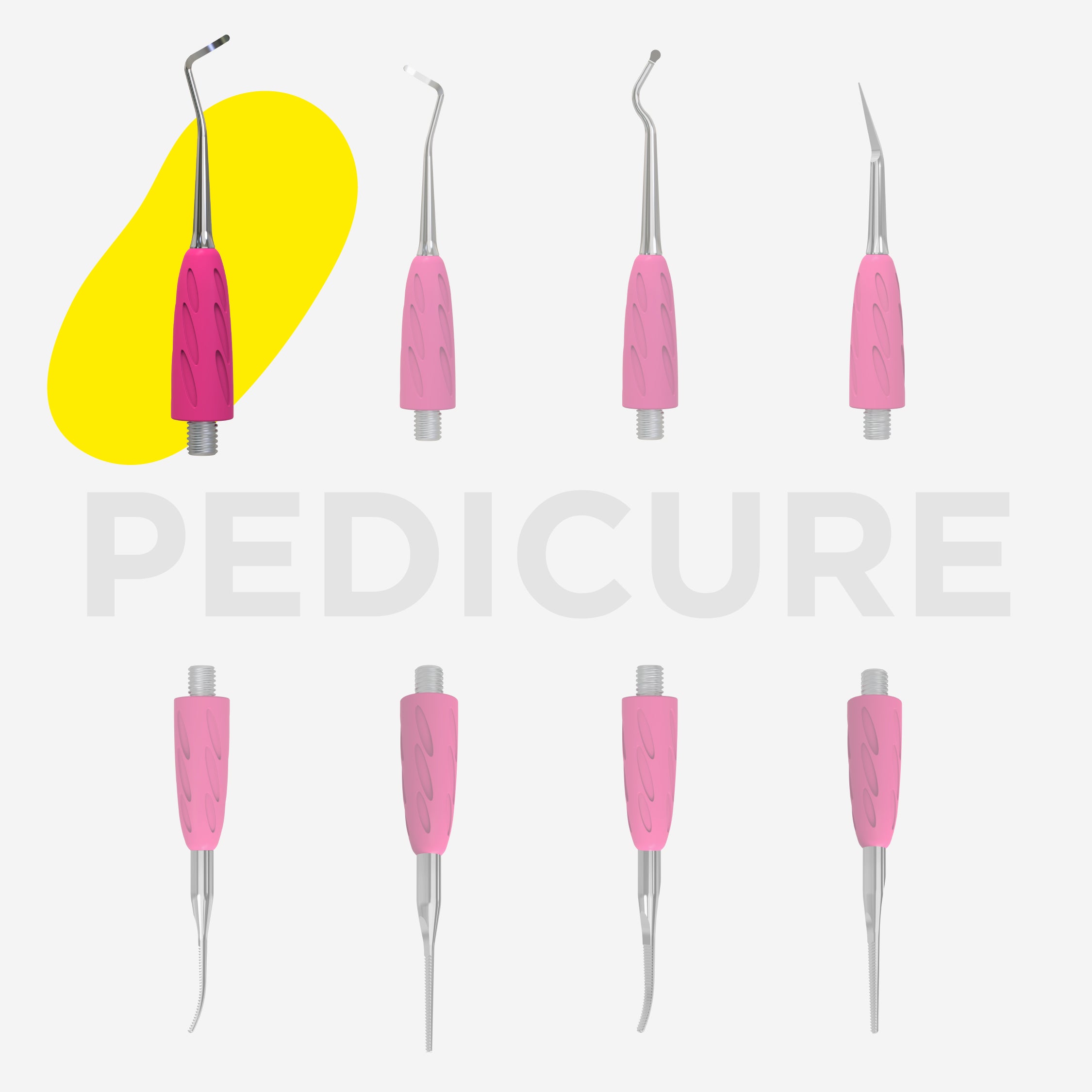 Working part of the pusher Combo UNIQ 31 curette (bend to the left)