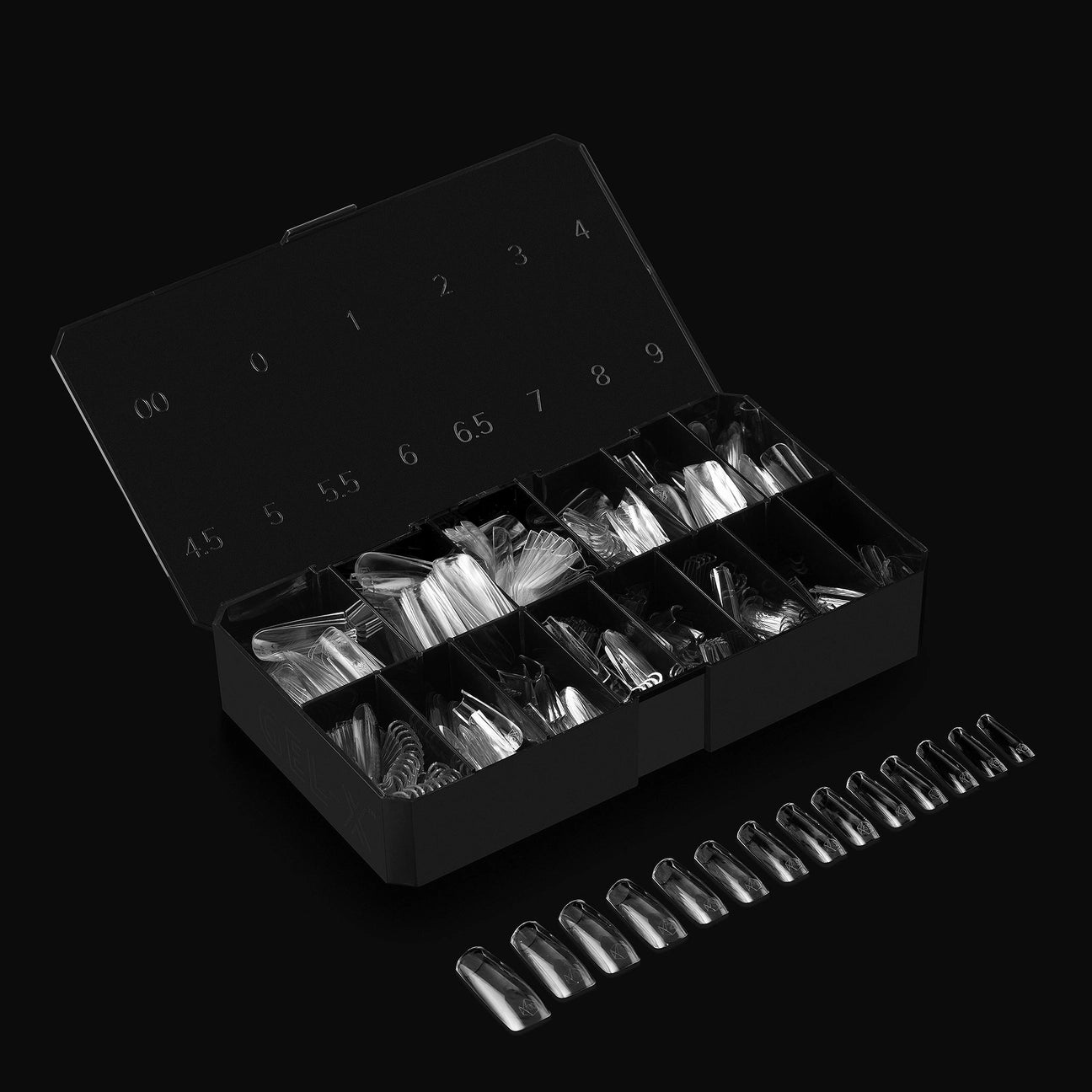 Gel-X Sculpted Coffin Long Box of Tips 2.0 (600pcs)