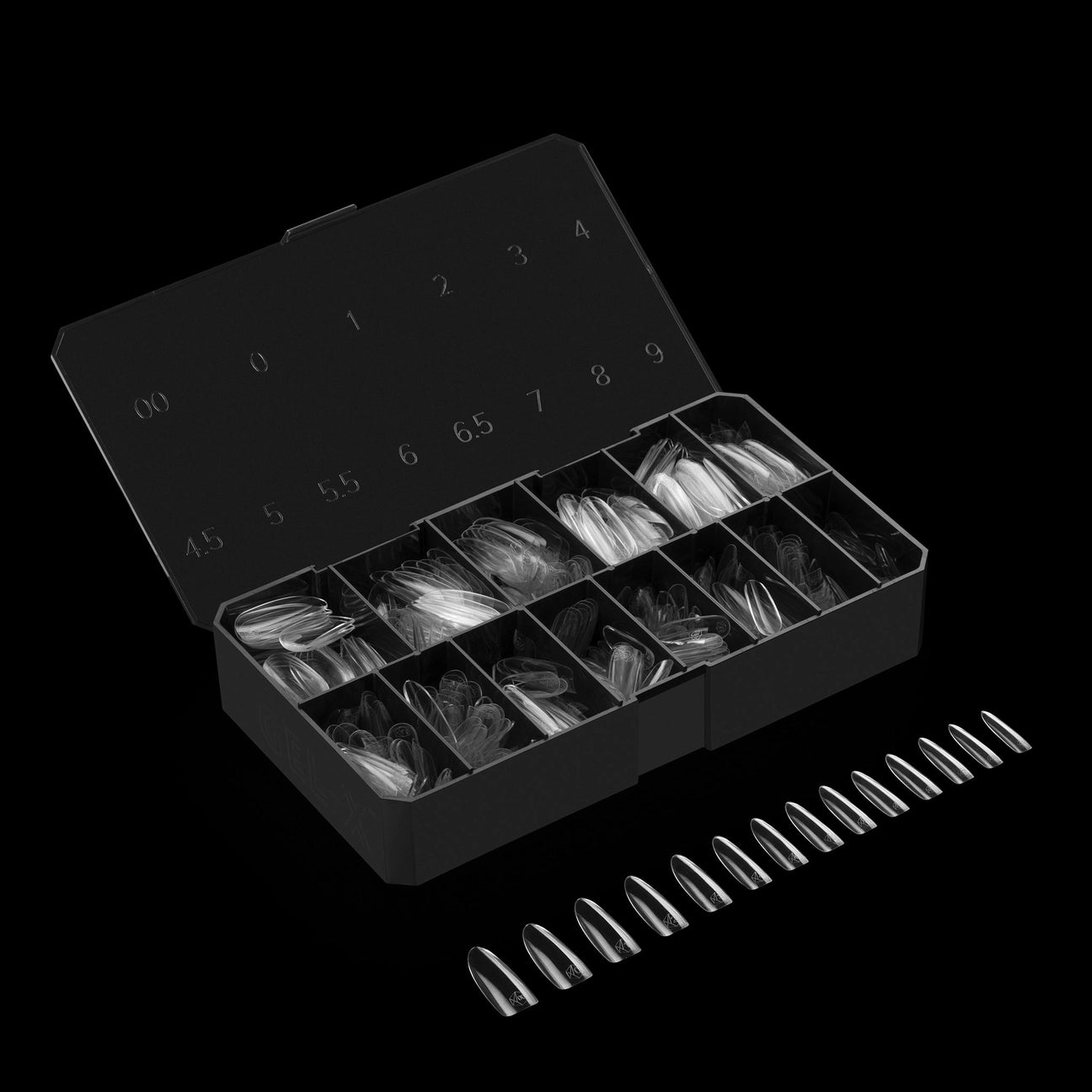 Gel-X Natural Coffin Medium Box of Tips 2.0 (600pcs)
