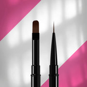 STALEKS EXPERT 03/06 Double-ended brush, liner 10 mm/for gel 11mm