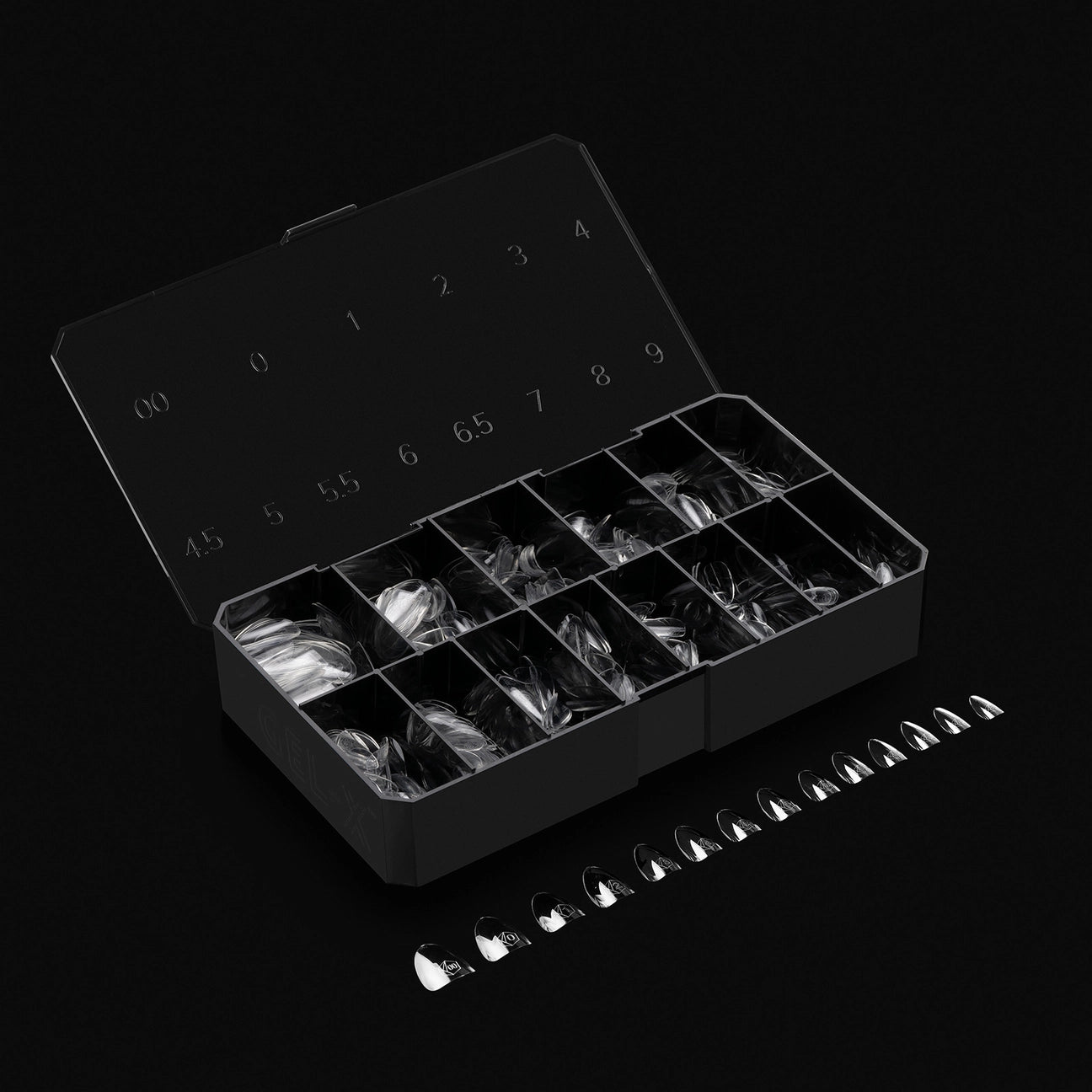Gel-X® Natural Almond Extra Short Nail Tips – Mini Box (280pcs)