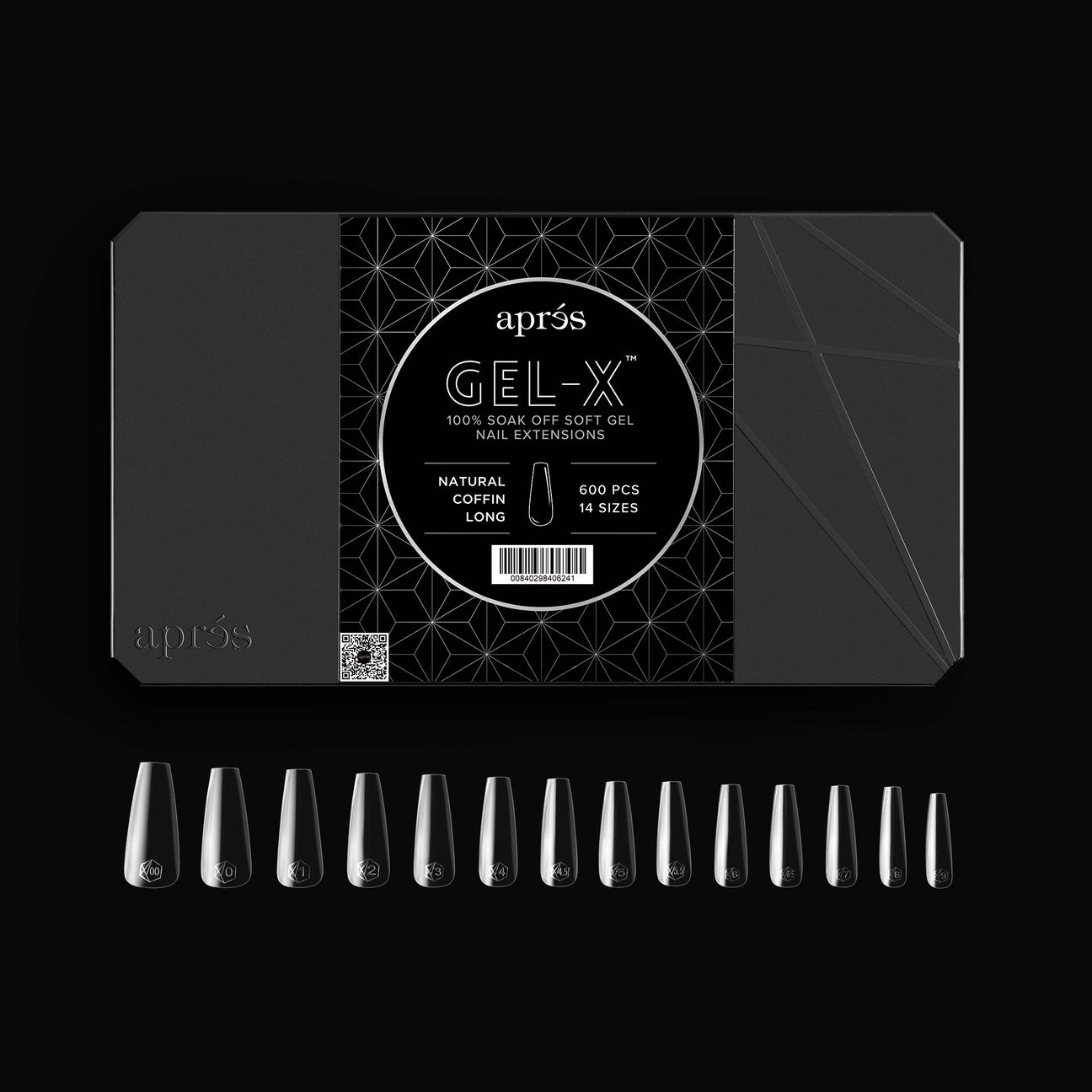 Gel-X Natural Almond Long Box of Tips 2.0 (600pcs)