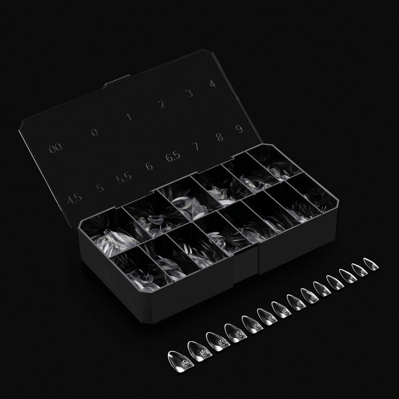Gel-X® Sculpted Almond Medium Nail Tips – Mini Box (280pcs)