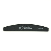 iO Banana Nail File 100/180 Grit – Washable & Disinfectable – Black Curve File