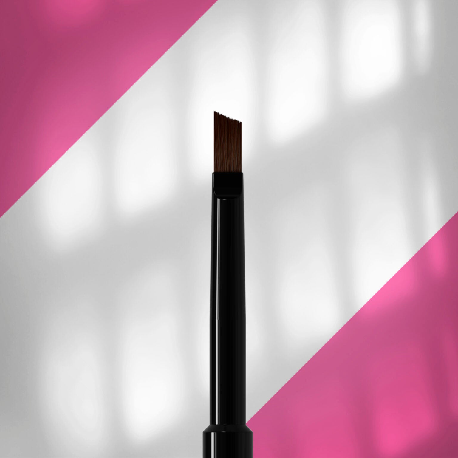 Angled brush for gel EXPERT width 6 mm / length 9 mm
