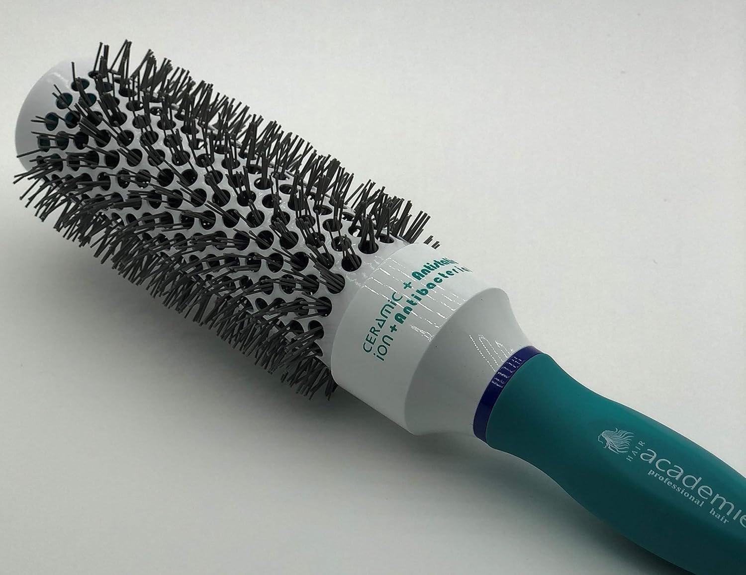 Antystatic Thermal Round Hair Brush (Medium 33mm, Green)