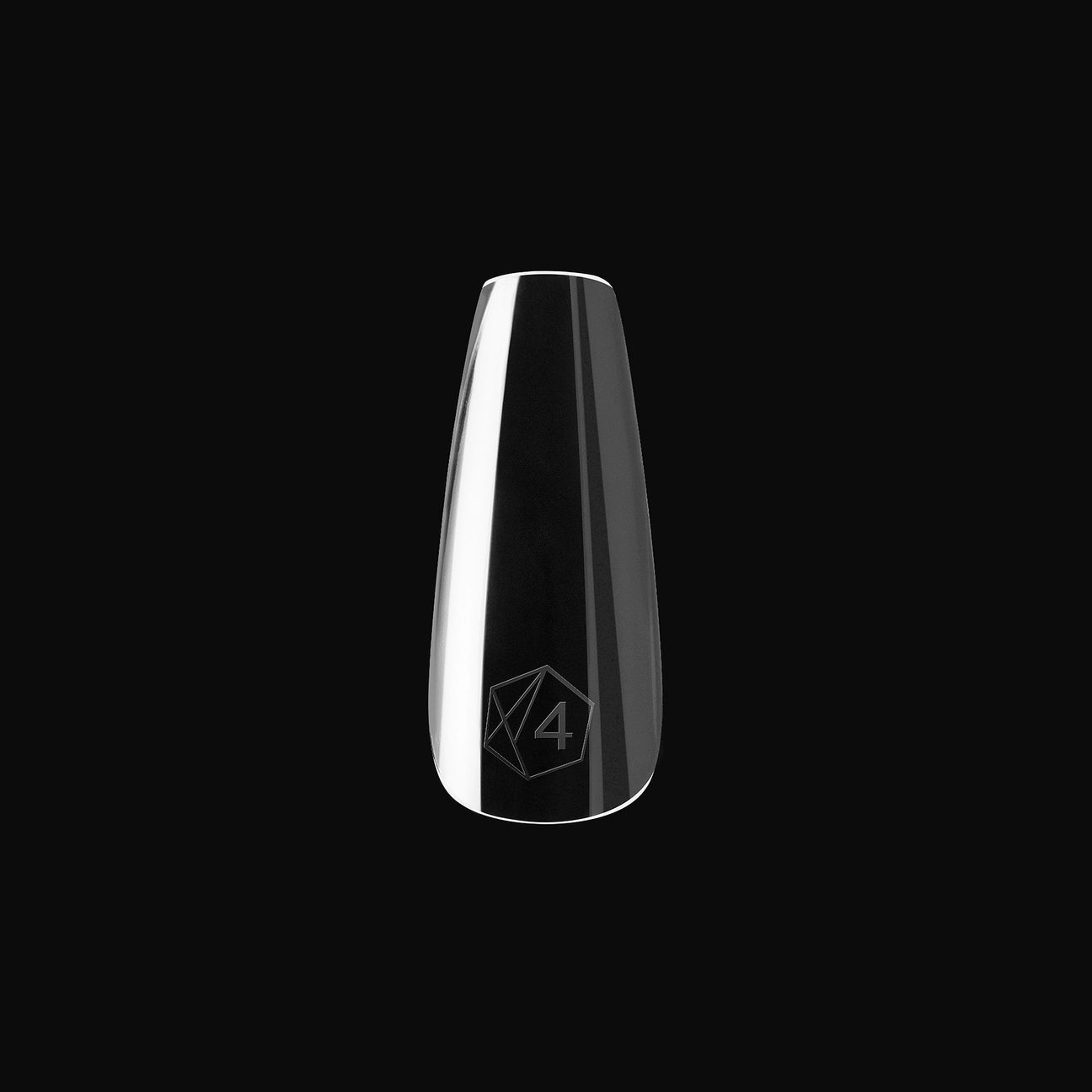 Gel-X® Natural Coffin Medium Nail Tips – Mini Box (280pcs)