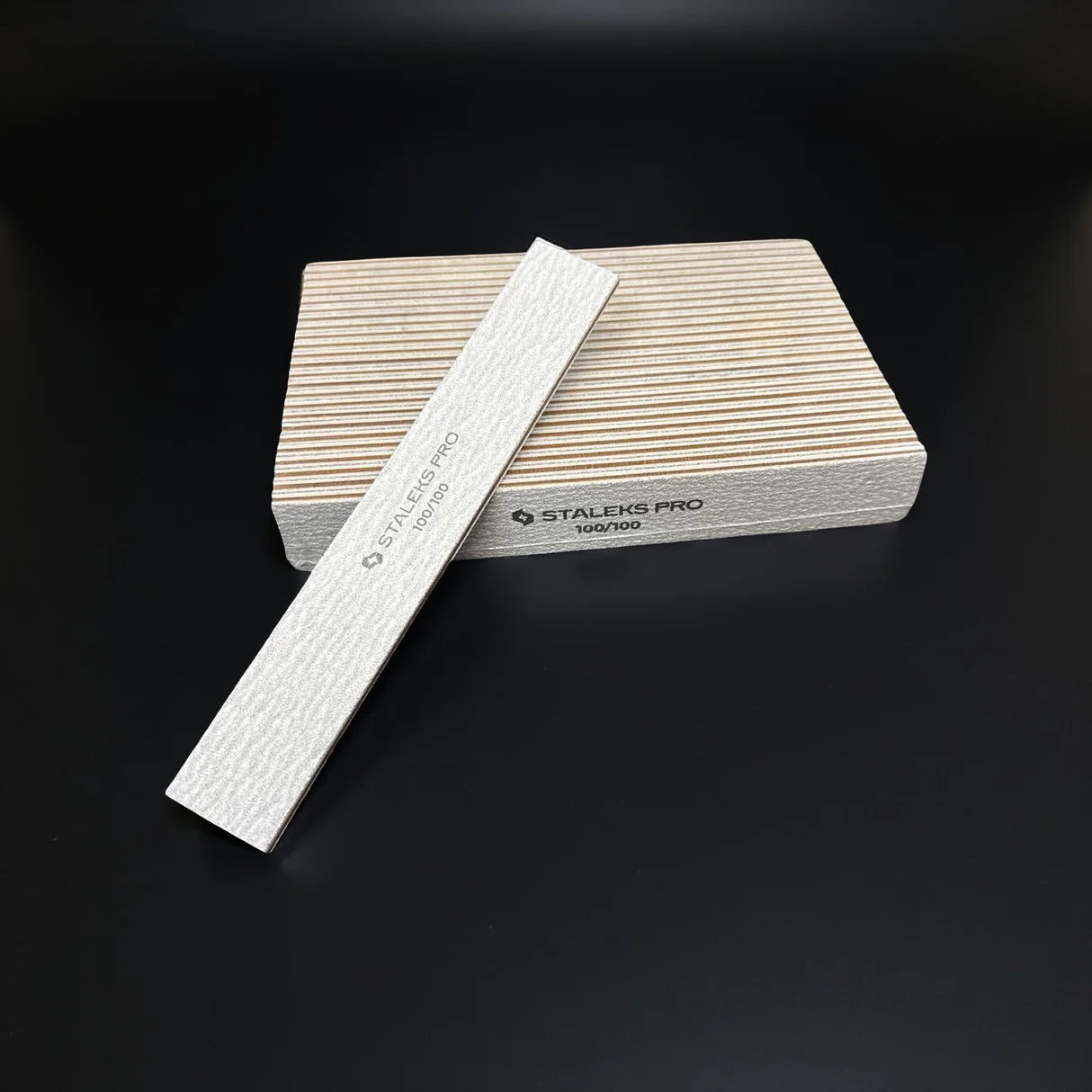 Staleks Pro Straight Mineral Nail File 100/100 – 25 Pack