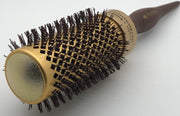 Round Hair Brush – Extra Large 53mm Barrel – Lightweight Gold Styling Tool for Volume and Blow Drying