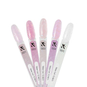 Shine Gel Flakes Swatches 001-005 (set of 5)