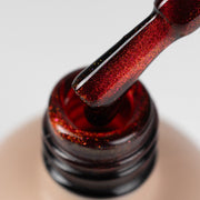 Gel Polish Cat Eye - Scarlet Red