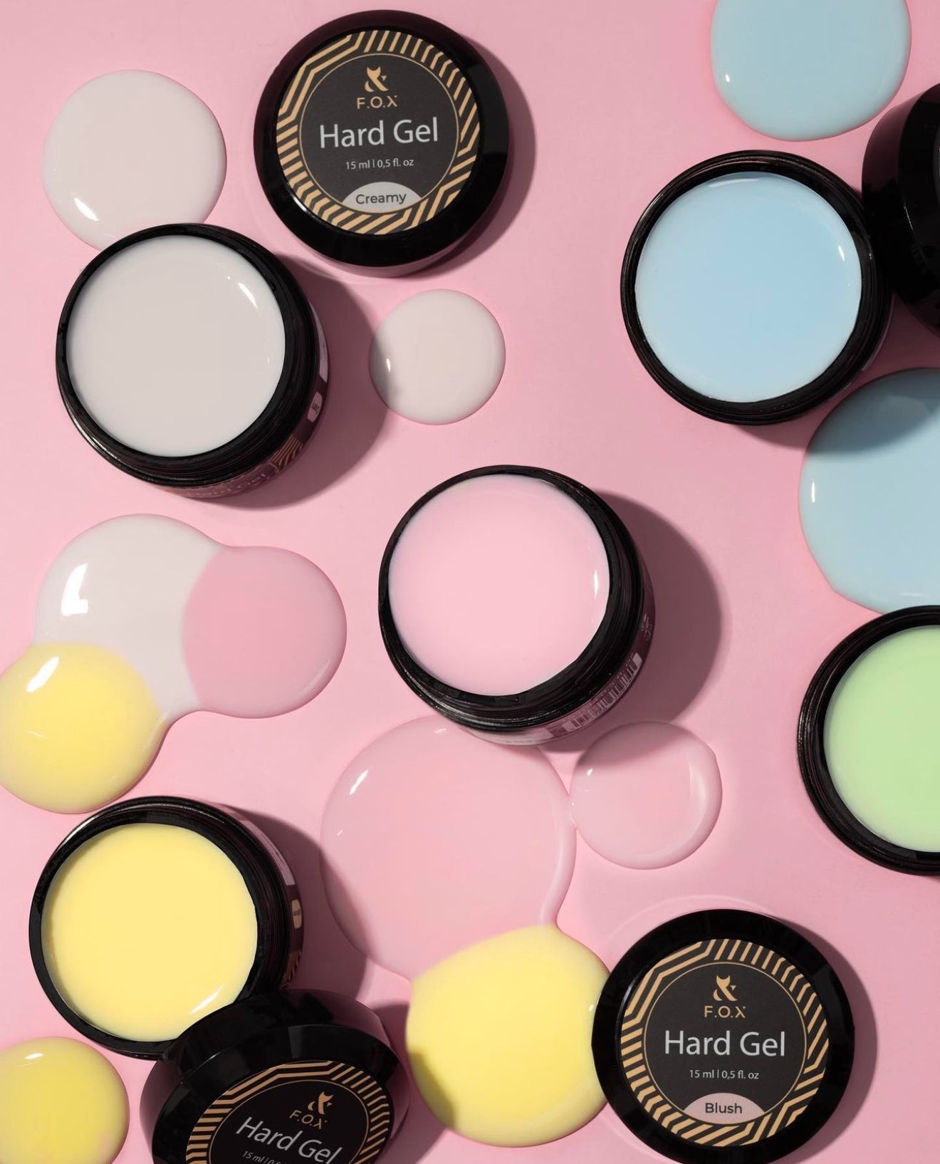 F.O.X Hard Gel Mint, 15 ml