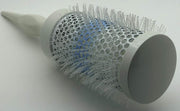 Professional Round Hair Brush – Extra Large 53mm Barrel, Lightweight Styling Brush for Blowouts & Volume, White