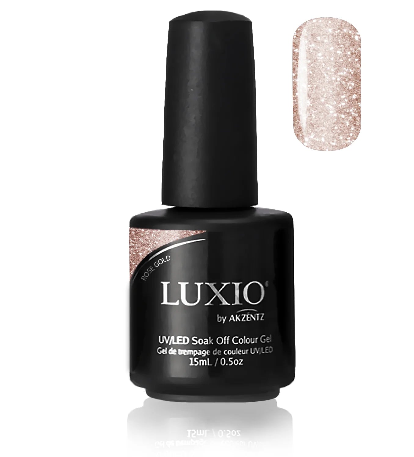 Luxio Glitter Rose Gold